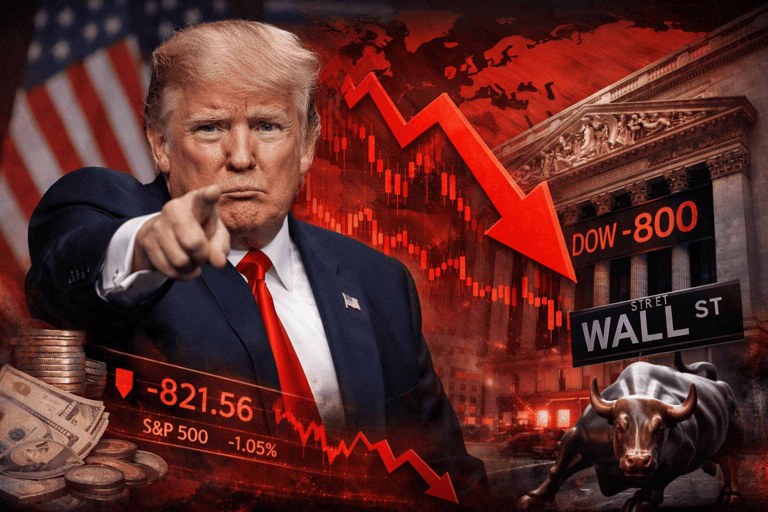 【美股收评】特朗普强硬威胁搅动市场！标普500跌至年内新低 油价连续两日收高于100美元